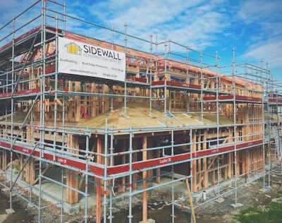 Construction scaffolding | Sidewall Scaffolding