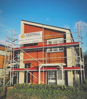 Residential scaffolding | Sidewall Scaffolding