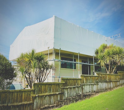 Commercial and Residential Shrink-Wrap | Sidewall Scaffolding